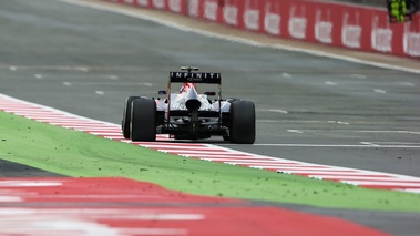 F1 GP Silverstone 2013 Webber vue arrière