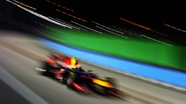 F1 GP Singapour 2012 Red Bull flou mouvement