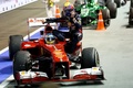 F1 GP Singapour 2013 Webber stop Ferrari Alonso