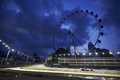 F1 GP Singapour 2014 Mercedes Rosberg vue circuit grande roue