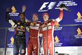 F1 GP Singapour 2015 podium 