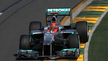 GP Australie 2012 Mercedes de face