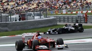 GP Espagne 2012 Alonso et Maldonado