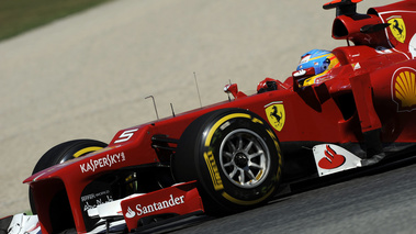GP Espagne 2012 Ferrari Alonso partie avant