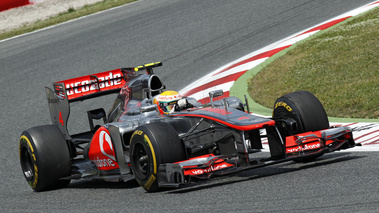 GP Espagne 2012 McLaren 3/4 avant droit