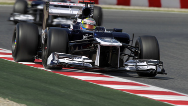 GP Espagne 2012 Williams 3/4 avant droit