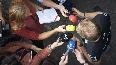 GP F1 Belgique 2015 Mercedes Rosberg interview