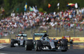 GP F1 Hongrie 2015 Mercedes Rosberg et Hamilton