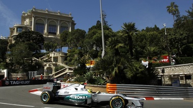 GP Monaco 2012 Mercedes profil