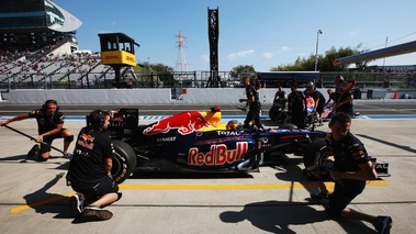 Japon 2011 Red Bull stands