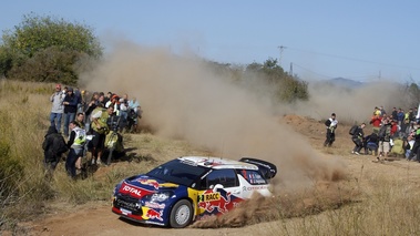 Espagne 2011 DS3 WRC Ogier de 3/4 avant