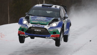 Suède 2012 Ford jump Latvala 3/4 avant gauche