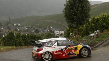 WRC Allemagne 2012 Citroën Loeb profil épingle