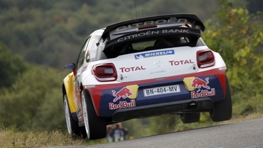 WRC Allemagne 2012 Citroën Loeb vue arrière