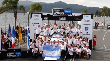 WRC Argentine 2013 Citroën victoire Loeb équipe