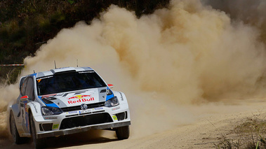 WRC Australie 2013 Volkswagen Latvala vue avant