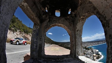 WRC Grèce 2013 Citroën monument