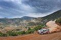 WRC Grèce 2013 Citroën paysage