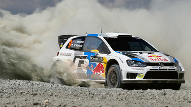 WRC Grèce 2013 Volkswagen Polo 3/4 avant