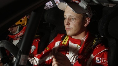 WRC Italie 2012 Citroën Hirvonen portrait