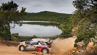 WRC Italie 2013 Citroën DS3 Sordo profil