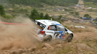 WRC Italie 2013 Volkswagen Polo Ogier 3/4 arrière