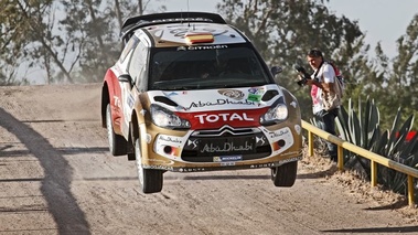 WRC Mexxique 2013 Citroën jump