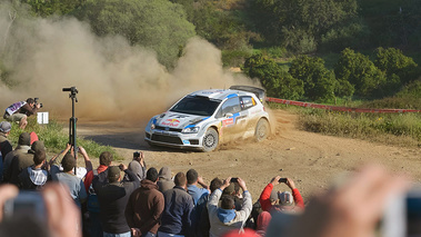 WRC Portugal 2013 Volkswagen Polo 3/4 avant gauche