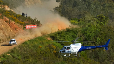 WRC Portugal 2013 Volkswagen Polo hélico