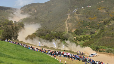 WRC Portugal 2013 Volkswagen Polo poussière