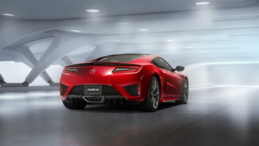 Acura NSX 2015 - Rouge - 3/4 arrière droit