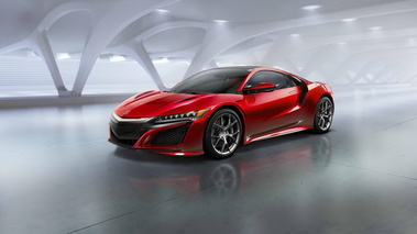 Acura NSX 2015 - Rouge - 3/4 avant gauche