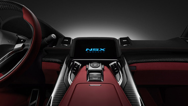 Acura NSX Concept Detroit 2013 - gris - habitacle 4