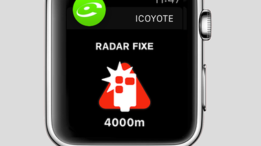 Apple Watch Coyote radar fixe