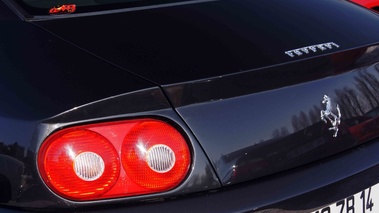 Cars & Coffee Paris - Ferrari 456 GT noir feux arrière