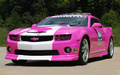 Chevy Camaro Pace Car - Rose - 3/4 avant gauche