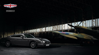 David Brown Automotive Speedback - gris - 3/4 avant droit