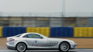 Journée FLA au Bugatti - Mercedes McLaren SLR gris filé