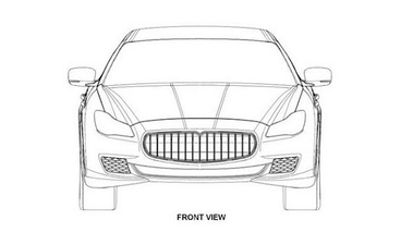 Maserati Quattroporte 2013 - croquis 1