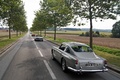 Rallye d'Automne 2012 - Aston Martin DB5 gris 3/4 arrière gauche travelling