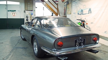 Sellerie Caribex - Ferrari 250 GT Lusso anthracite 3/4 arrière gauche