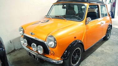 Sellerie Caribex - Mini orange 3/4 avant gauche