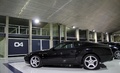 Visite de l'usine Zagato - Aston Martin DB7 Zagato noir profil