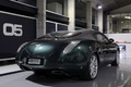 Visite de l'usine Zagato - Bentley Continental GT vert 3/4 arrière droit