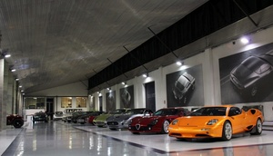 Visite de l'usine Zagato - vue de l'usine