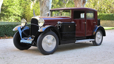 Voisin bordeaux/noir 3/4 avant gauche