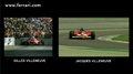 Jacques Villeneuve en Ferrari 312 T4