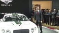 Bentley Conférence de presse au Mondial de Paris 2012