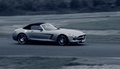 Mercedes SLS AMG Roadster sur circuit