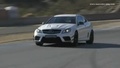 Mercedes C63 AMG Coupe Black Series à Laguna Seca